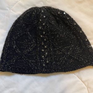 Candies winter sequin and shimmer hat